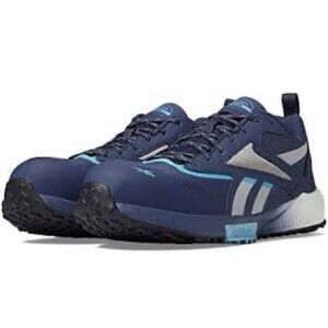 Reebok 11 Wide Lavante Trail 2 Mens Blue Composite Toe Safety Work Shoes 11W